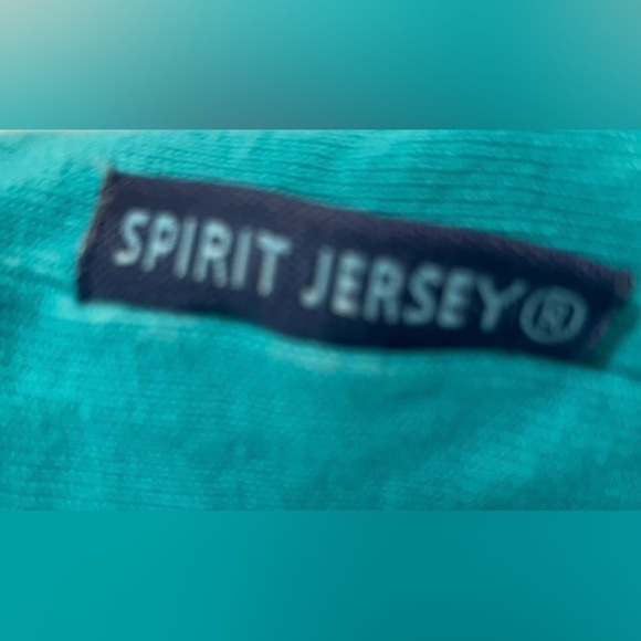 Vero Beach Sweatshirt Size Small Turquoise Vero Beach Printed in White on Back - Picture 6 of 7